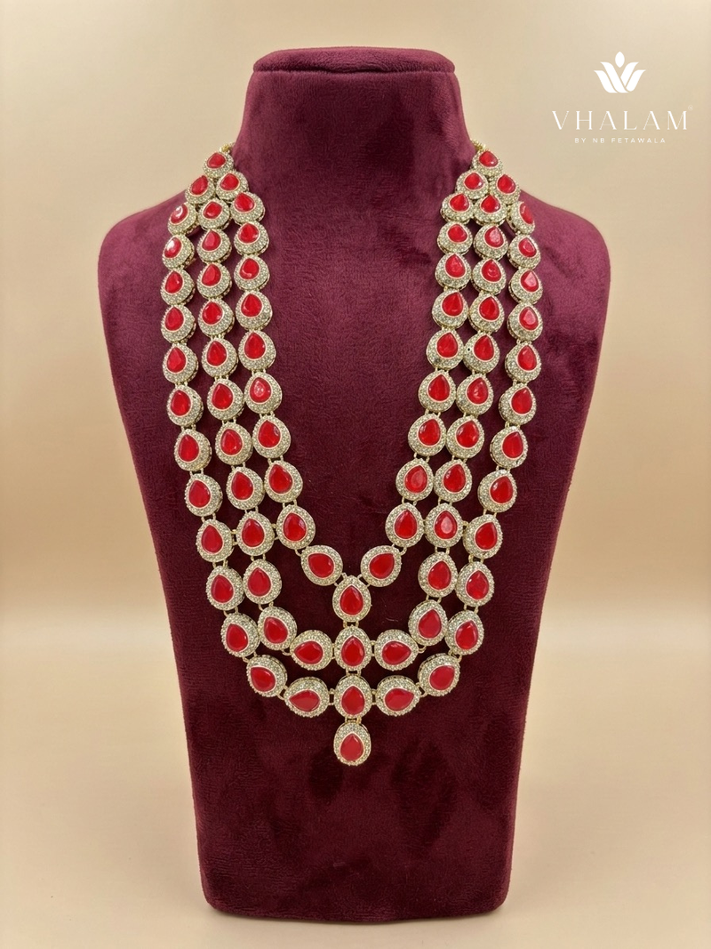 Ruby Red Stone Mala