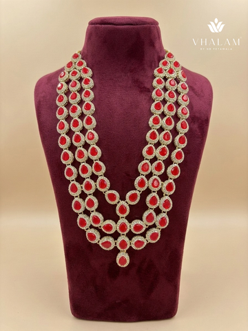 Ruby Red Stone Mala