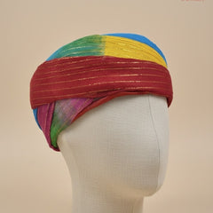 Multicolor Pachrangi Rajasthani Pagdi