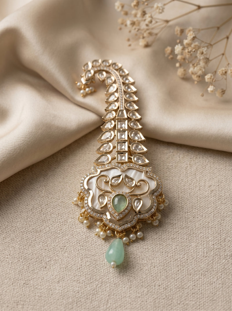 Padma Bloom Pastel Green Kalangi