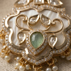 Padma Bloom Pastel Green Kalangi