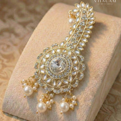 Gold Pearl Safa Kalangi