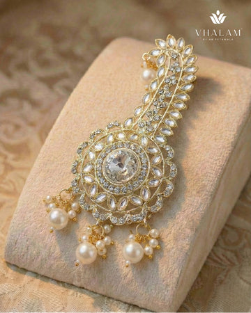 Gold Pearl Safa Kalangi