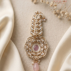 Blush Elegance Pink Stone Kalangi