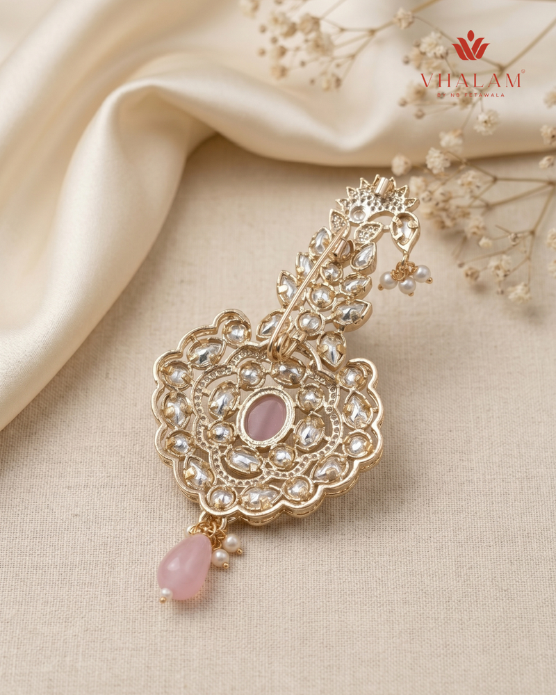 Blush Royale Kundan Kalangi