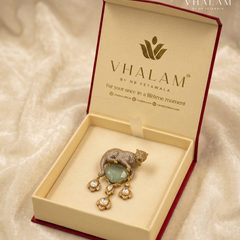 Regal Panther Gemstone Suit Brooch