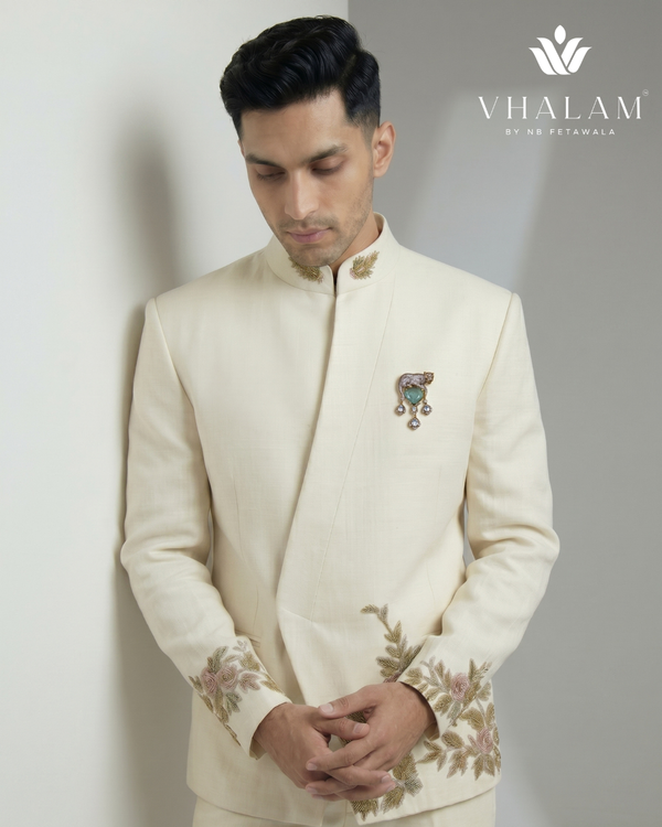 Regal Panther Gemstone Suit Brooch