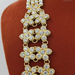Groom Pearl & Floral Kundan Multi-Layer Mala
